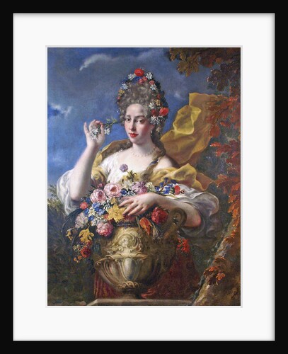 Portrait of a Lady as Flora by Anonymous
