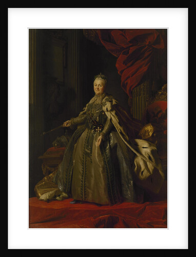 Portrait of Empress Catherine II by Anonymous