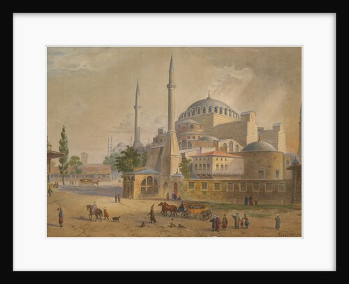 The Hagia Sophia in Constantinople by Anonymous