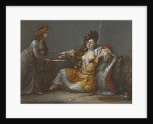 Sultana Taking Coffee by Anonymous