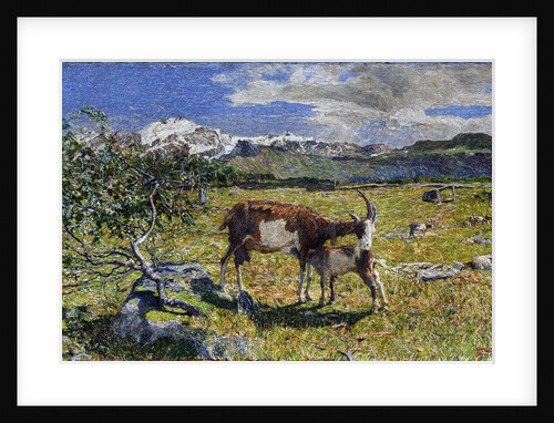May in the Alps by Anonymous