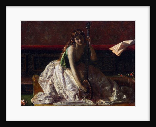 The Lute Player by Anonymous