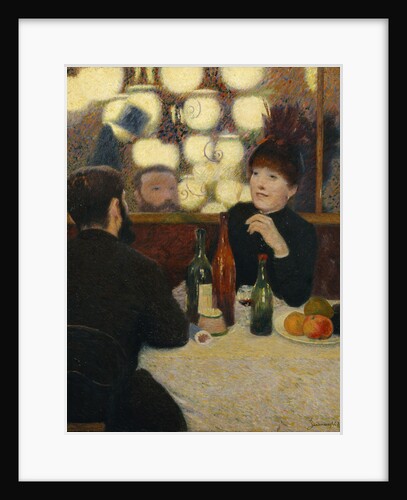 At the Café de la Nouvelle Athènes by Anonymous