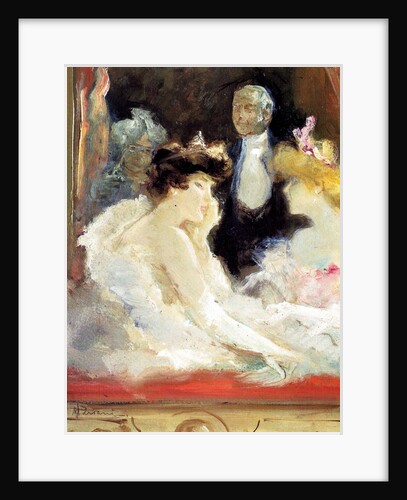 At a box of the Teatro alla Scala by Anonymous