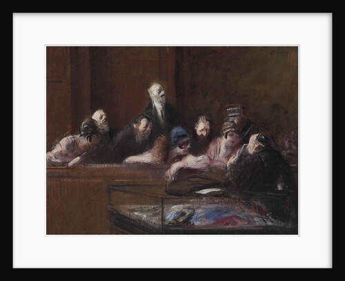 A court scene by Anonymous