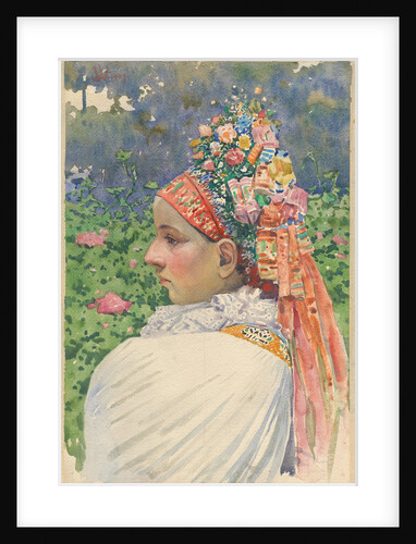 Slovak Bride by Anonymous