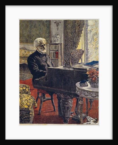 Portrait of the Composer Giuseppe Verdi by Anonymous