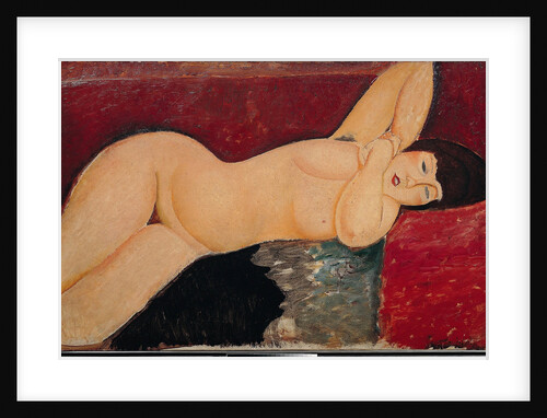 Nude lying by Anonymous