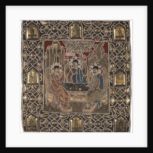 The Holy Trinity (Podea). The donation by Tsar Boris Godunov to the Monastery by Anonymous