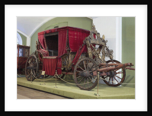 The Coach of Tsar Boris Godunov, the gift from Queen Elisabeth I by Anonymous