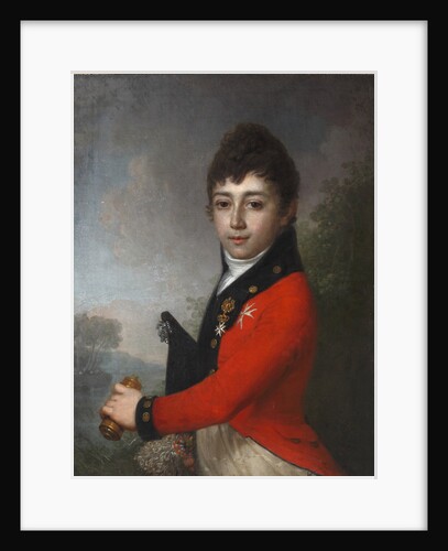 Portrait of Baron Alexey Nikolaevich Serdobin as Child by Anonymous
