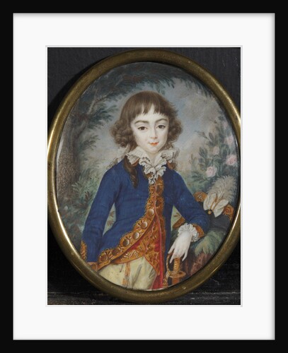 Portrait of Alexander Ivanovich Ribeaupierre as Child by Anonymous