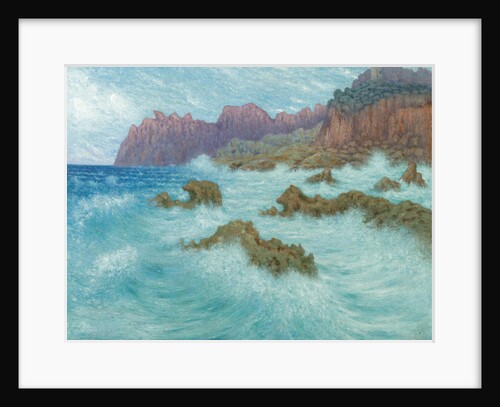 Storm at Cala San Vincente, Mallorca by Anonymous