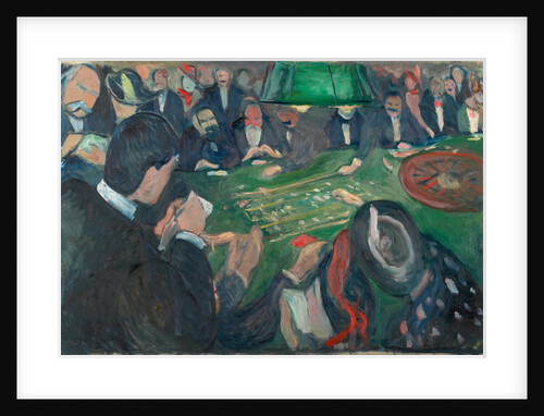 At the Roulette Table in Monte Carlo by Anonymous