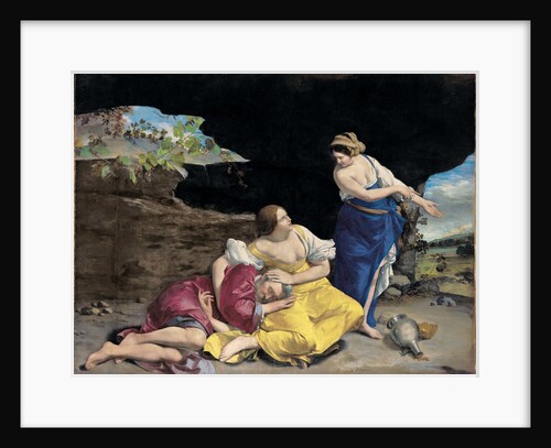 Lot and His Daughters by Anonymous