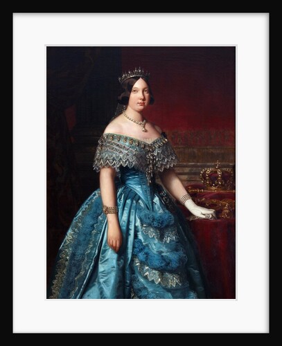 Portrait of Isabella II of Spain by Anonymous