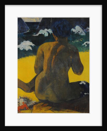 Vahine no te miti (Woman at the beach) by Anonymous