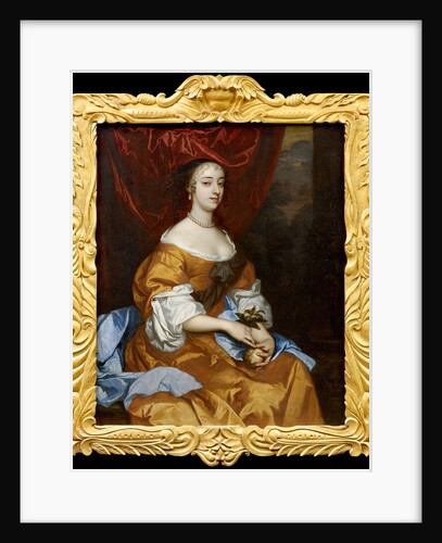 Portrait of Margaret Hughes (c. 1630-1719) by Anonymous