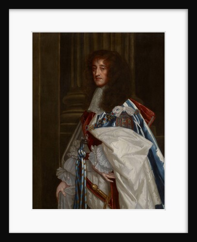 Portrait of Prince Rupert of the Rhine, wearing the robes of the Order of the Garter by Anonymous