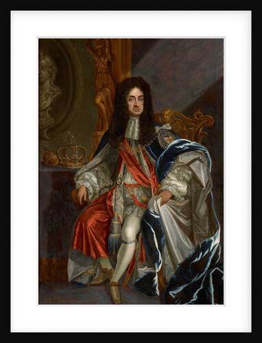 Portrait of Charles II of England, in the robes of the Order of the Garter by Anonymous