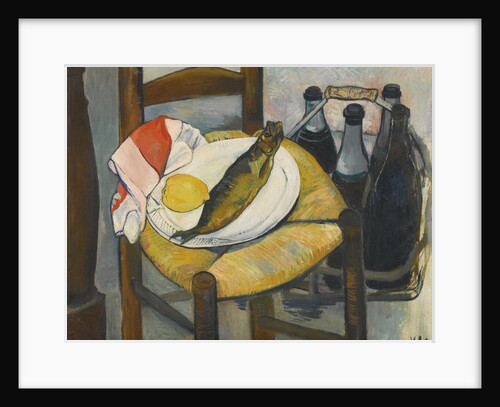 Still Life with herring by Anonymous