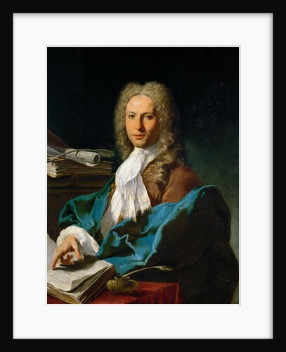 Portrait of a mathematican by Anonymous
