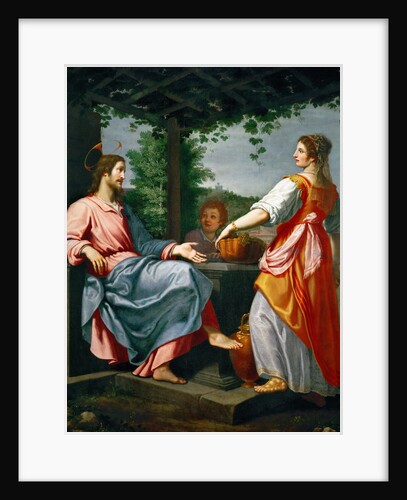 Christ and the Samaritan Woman by Anonymous