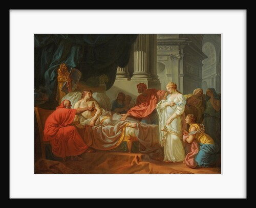 Erasistratus Discovering the Cause of Antiochus Disease by Anonymous