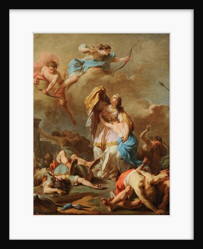 Apollo and Diana Punishing Niobe by Killing her Children by Anonymous