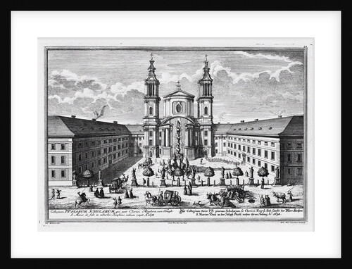 The Piarist Church of Maria Treu in Vienna by Anonymous