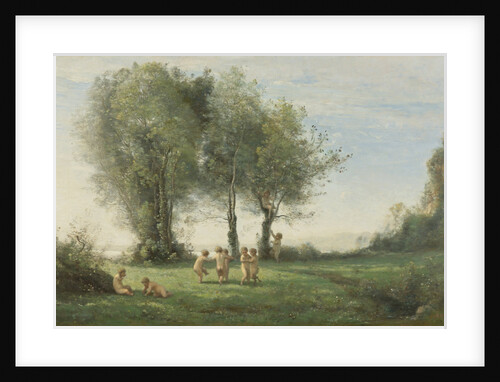 Round Dance Of Putti. Sunrise by Anonymous