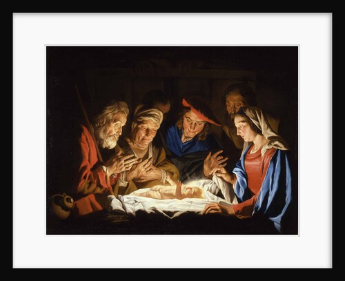 The Adoration of the Christ Child by Anonymous