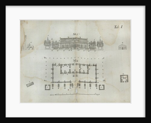 Ice castle built for Empress Anna Ioannovna during the Month of January of the Year 1740 by Anonymous