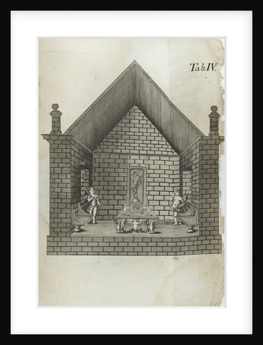 Ice castle built for Empress Anna Ioannovna during the Month of January of the Year 1740 by Anonymous