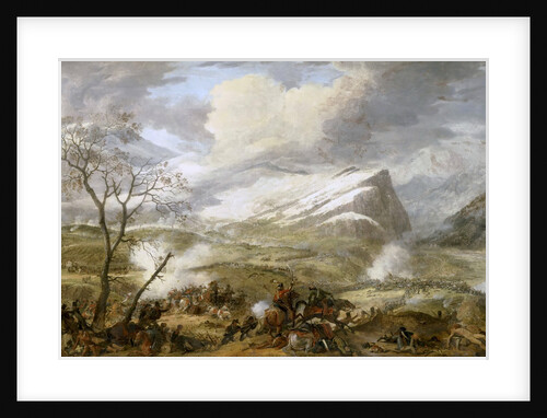 The battle of Rivoli on 14 January 1797 (Detail) by Anonymous