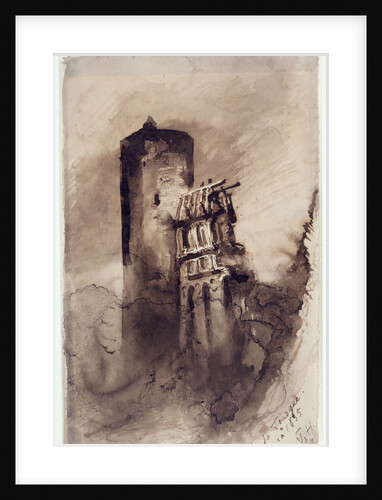 La Tourgue en 1835 by Anonymous