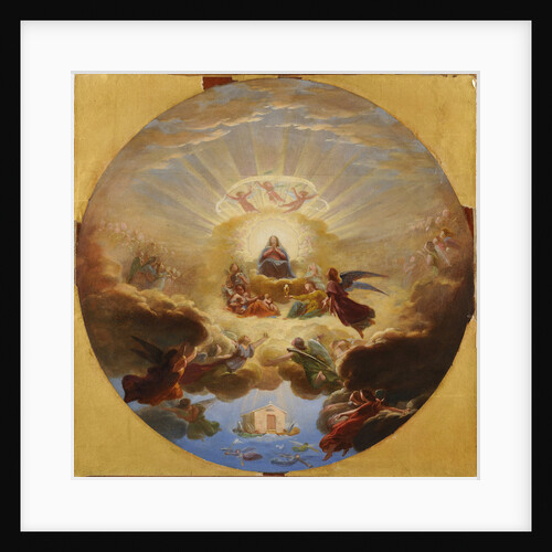 The transfer of the Holy House from Nazareth by angels by Anonymous