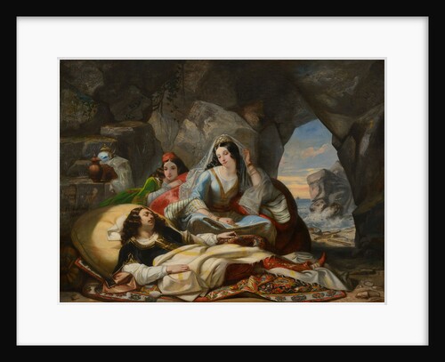 The Finding of Don Juan by Haidee by Anonymous