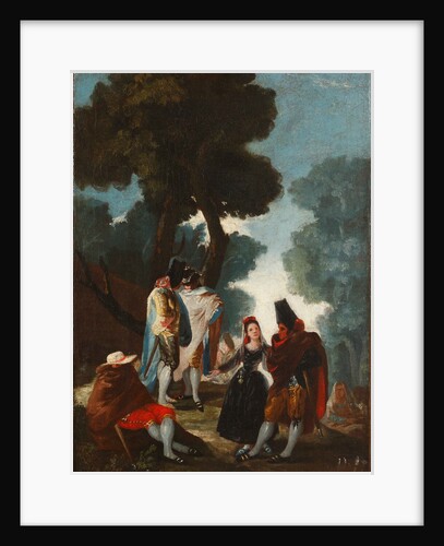The Promenade in Andalusia by Anonymous