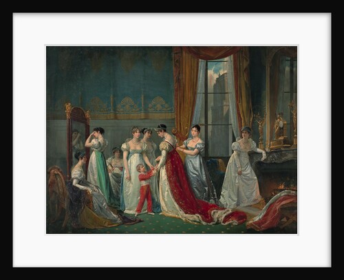 Preparation for the coronation by Anonymous
