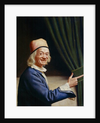 Self-Portrait Laughing by Anonymous
