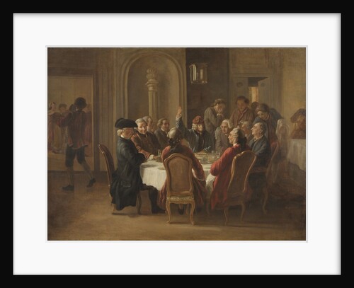 Souper des philosophes (La sainte cène du patriarche) by Anonymous