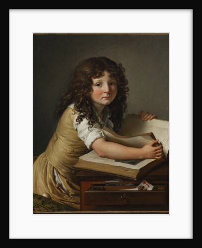 Benoît Agnès Trioson with a book by Anonymous