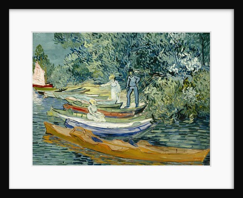 Bank of the Oise at Auvers by Anonymous