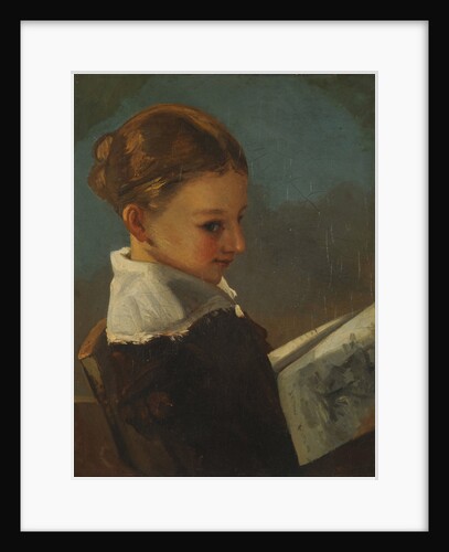 Julieta Courbet at ten years old by Anonymous