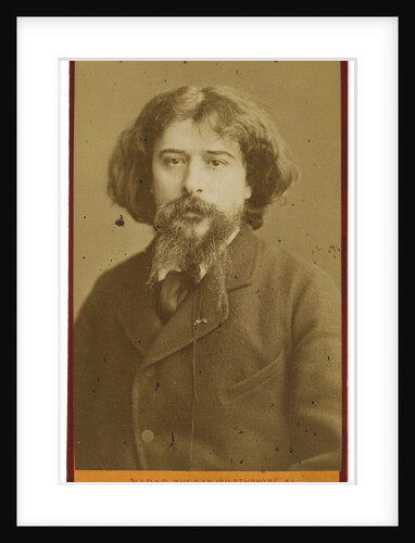 Portrait of the writer Alphonse Daudet by Anonymous