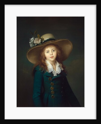 Girl with a Hat by Anonymous