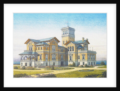 Lover dacha at the Alexandria Park in Peterhof by Anonymous