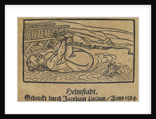 The cold-water ordeal for witches by Anonymous