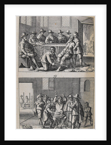 Witch trials. From: Abraham Paling, T afgerukt mom-aansight der tooverye? by Anonymous